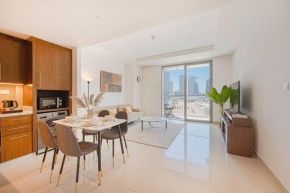 Panoramic 1BR Burj Khalifa View at Boulevard Point